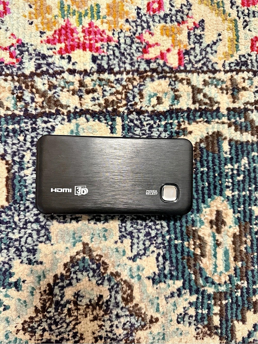 Rocketfish 4-Port Selector HDMI 3D Black